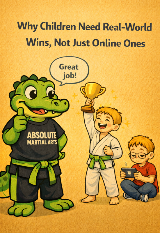 Why Children Need Real-World Wins, Not Just Online Ones