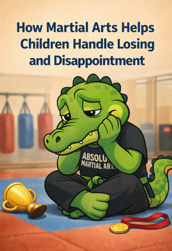 How Martial Arts Helps Children Handle Losing and Disappointment