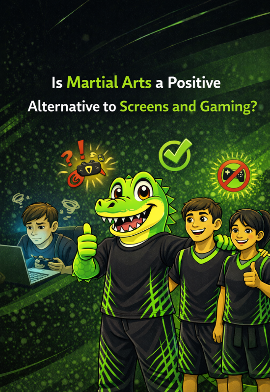 Is Martial Arts a Positive Alternative to Screens and Gaming