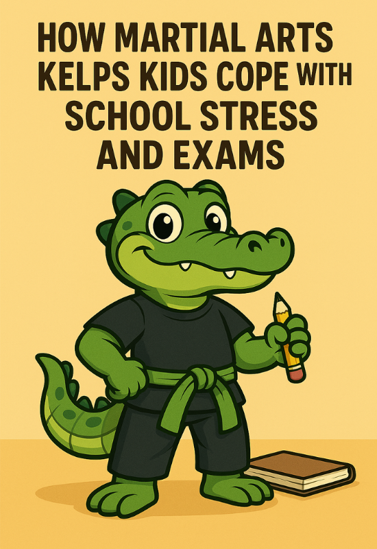 How Martial Arts Helps Kids Cope with School Stress and Exams
