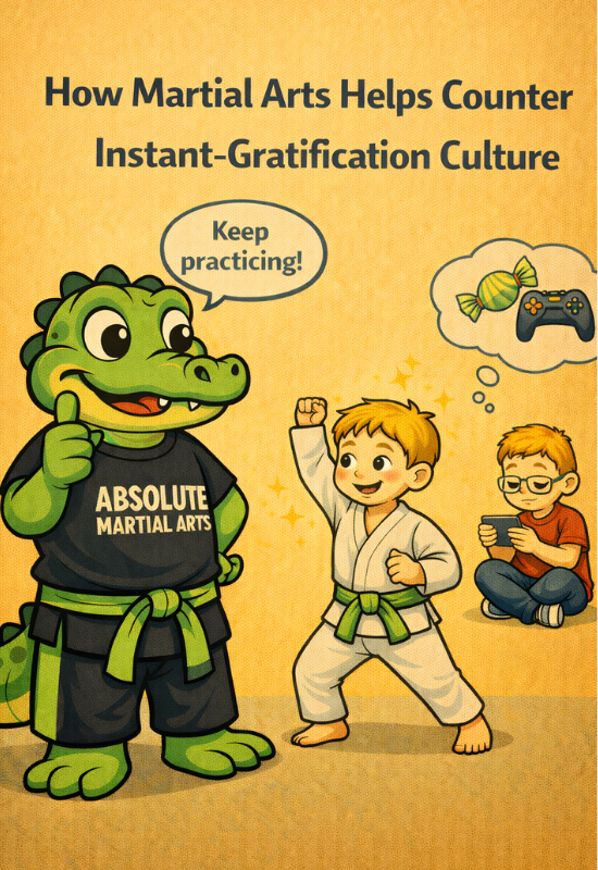How Martial Arts Helps Counter Instant-Gratification Culture