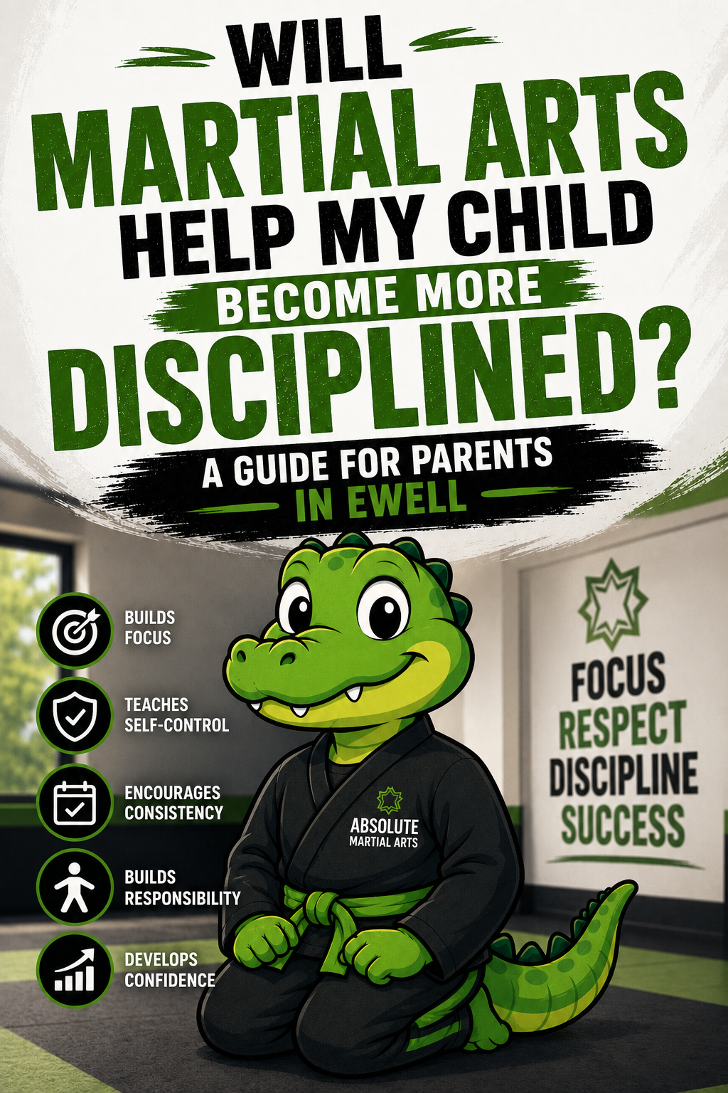 Will martial arts help my child become more disciplined