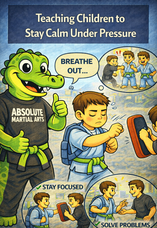 Teaching Children to Stay Calm Under Pressure
