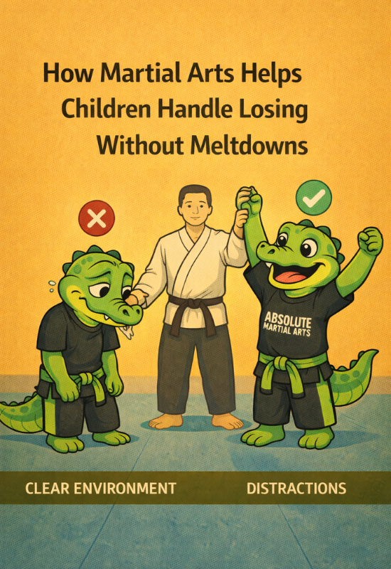 How Martial Arts Helps Children Handle Losing Without Meltdowns