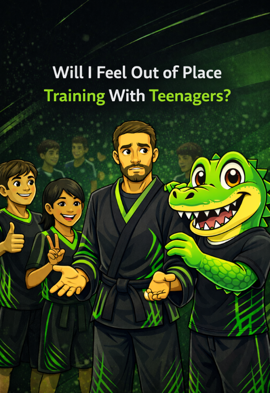 Will I Feel Out of Place Training With Teenagers