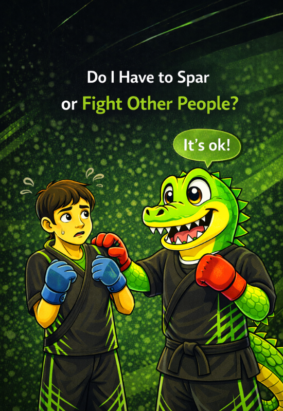 Do I Have to Spar or Fight Other People
