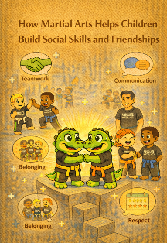 How Martial Arts Helps Children Build Social Skills and Friendships
